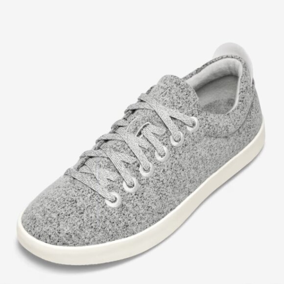 Allbirds Wool Pipers Dapple Gray Sneakers with White Soles, size 8 - Picture 1 of 13